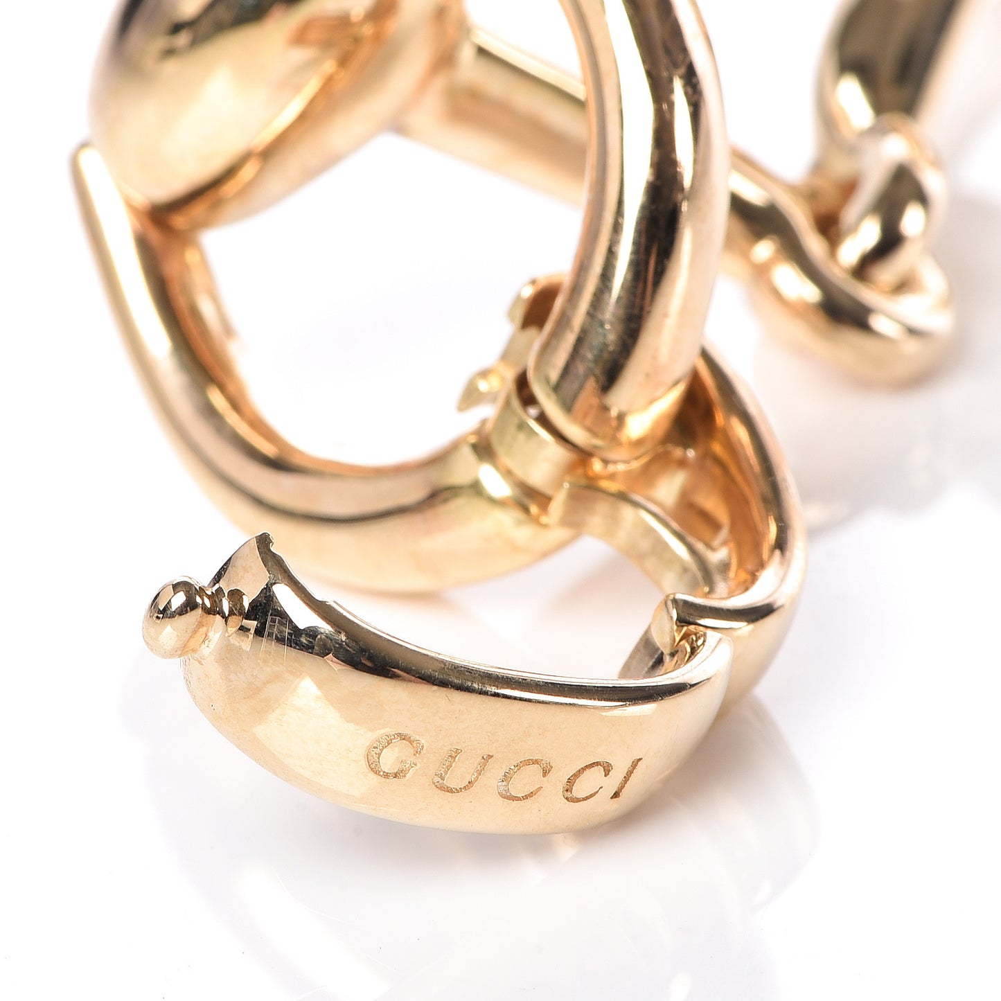 18K Yellow Gold Horsebit Bracelet