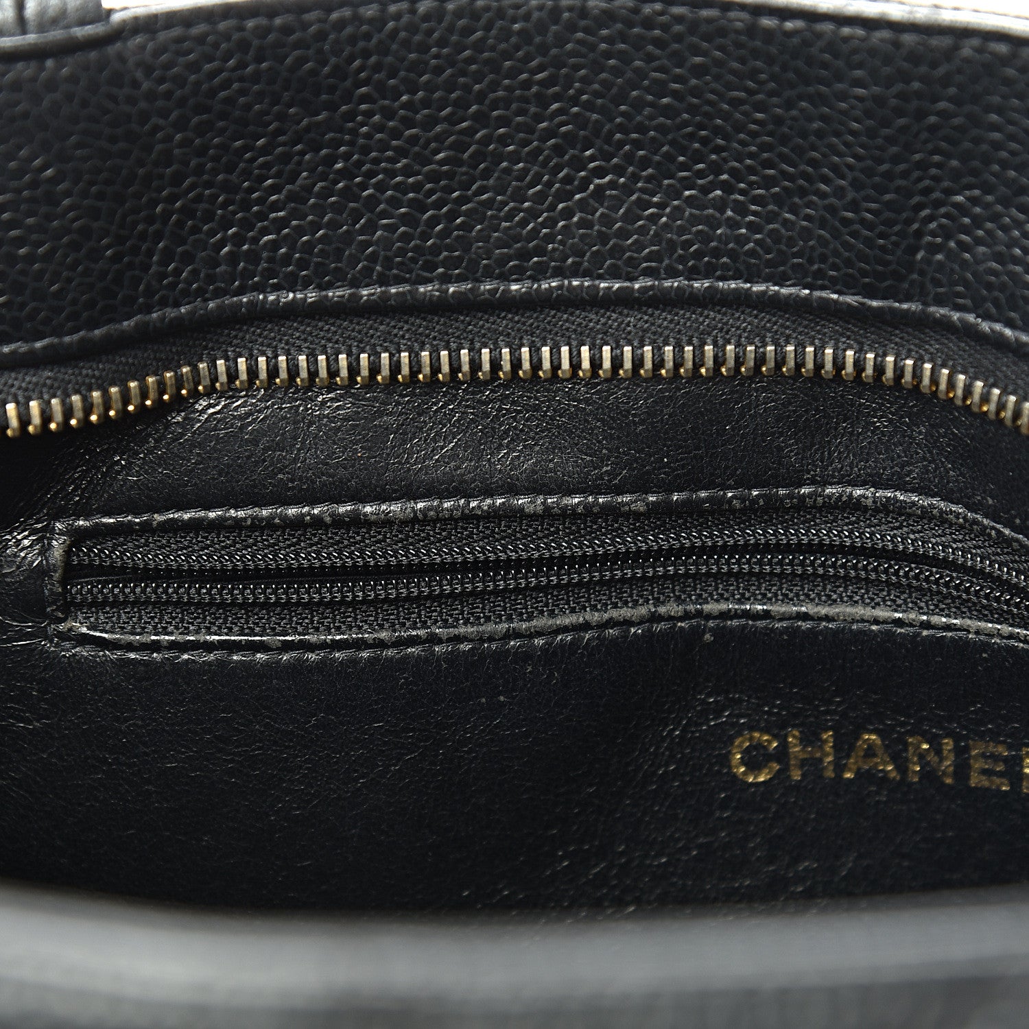 Chanel Caviar Quilted Medallion Tote Black 12 of 18