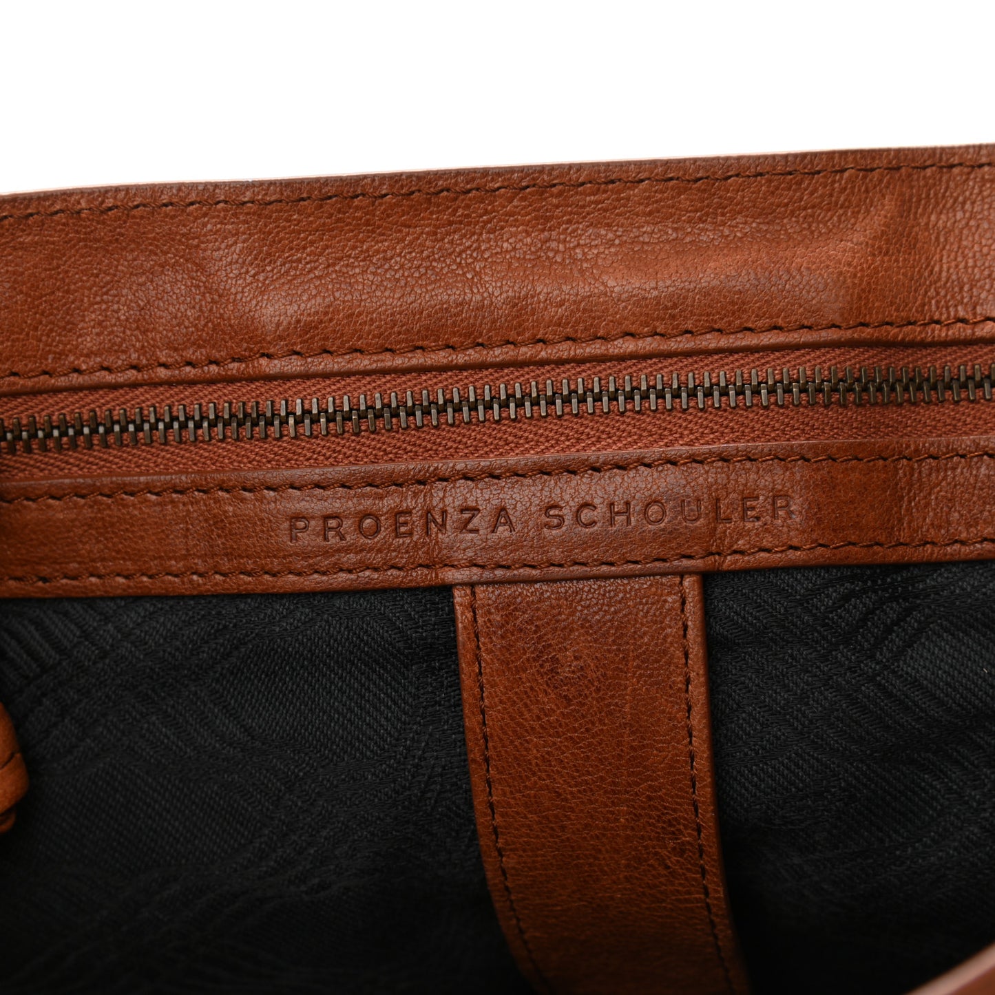 Lambskin Large PS1 Satchel Saddle