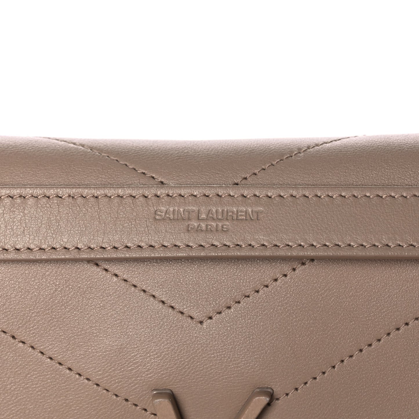 Lambskin Matelasse Monogram Medium Niki Chain Satchel Dark Beige