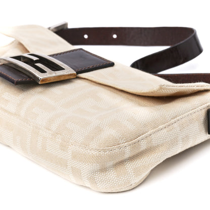 Fendi Zucca Baguette Beige 11 of 12