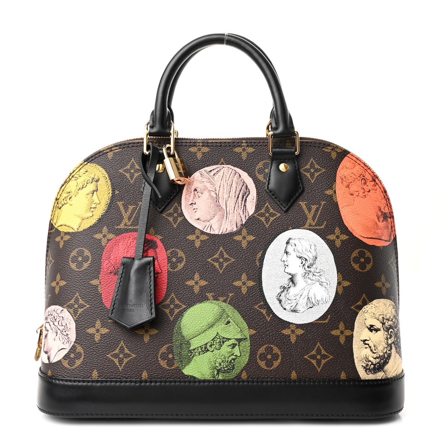 X FORNASETTI Monogram Cameo Alma PM