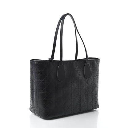 Christian Dior Coated Canvas Cannage Black 3 of 11