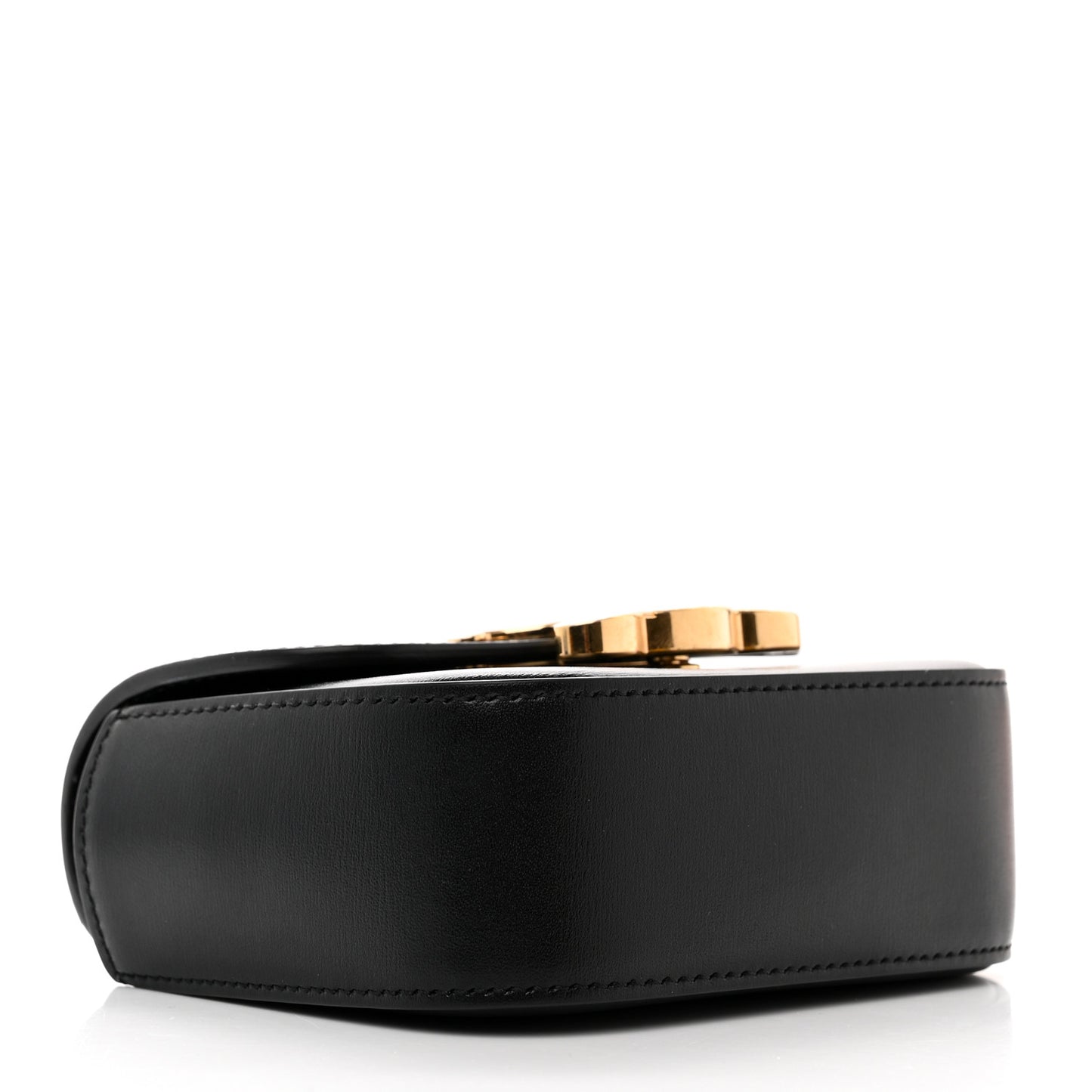 Shiny Calfskin Mini Triomphe Black
