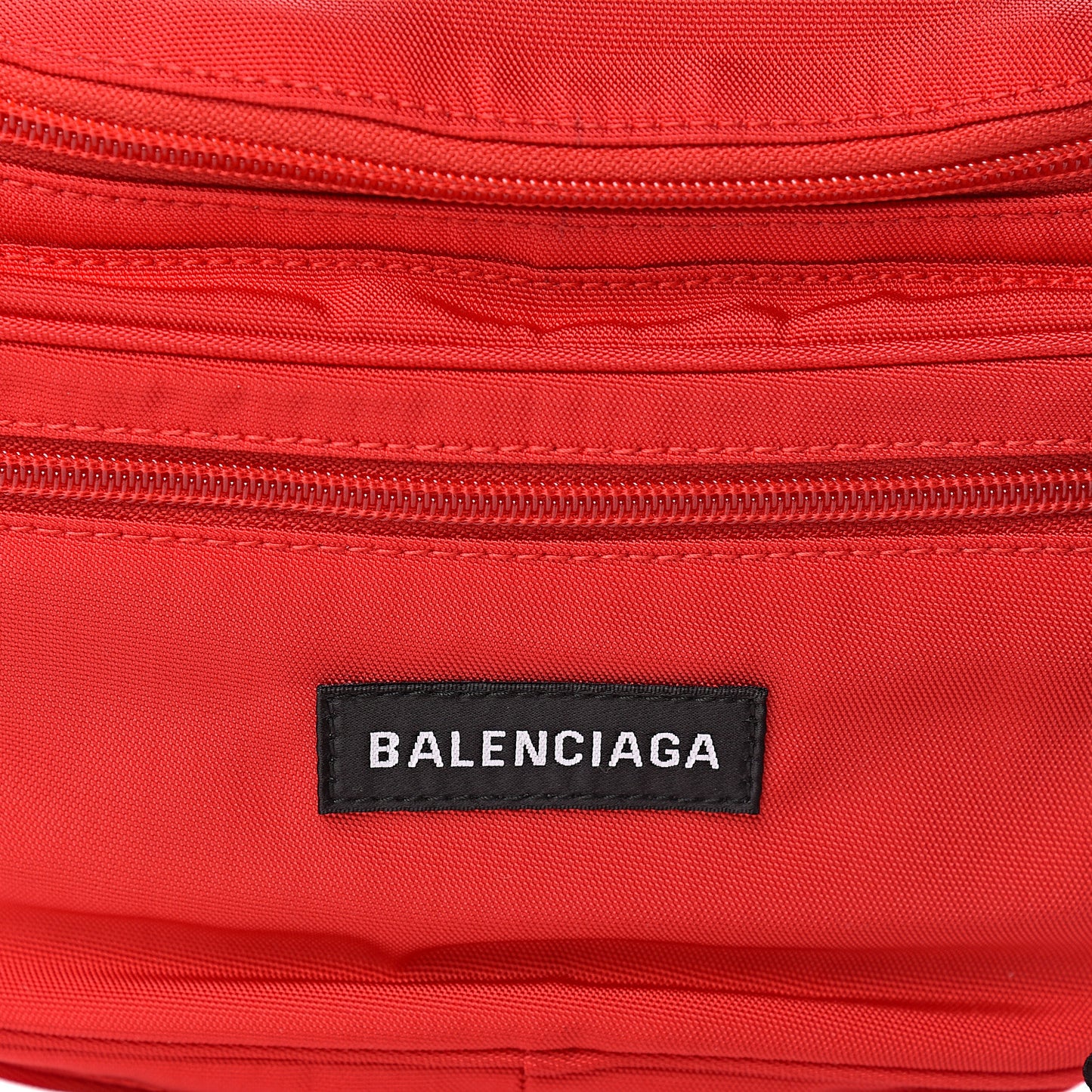 Casual Nylon Explorer Beltpack Bright Red