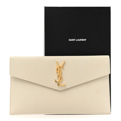 Saint Laurent Grain De Poudre Uptown Pouch Crema Soft 12 of 12