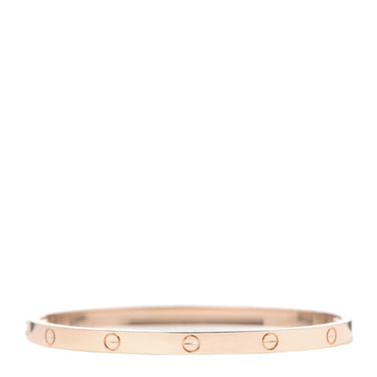Cartier 18K Pink Gold Small LOVE Bracelet 15 3 of 5