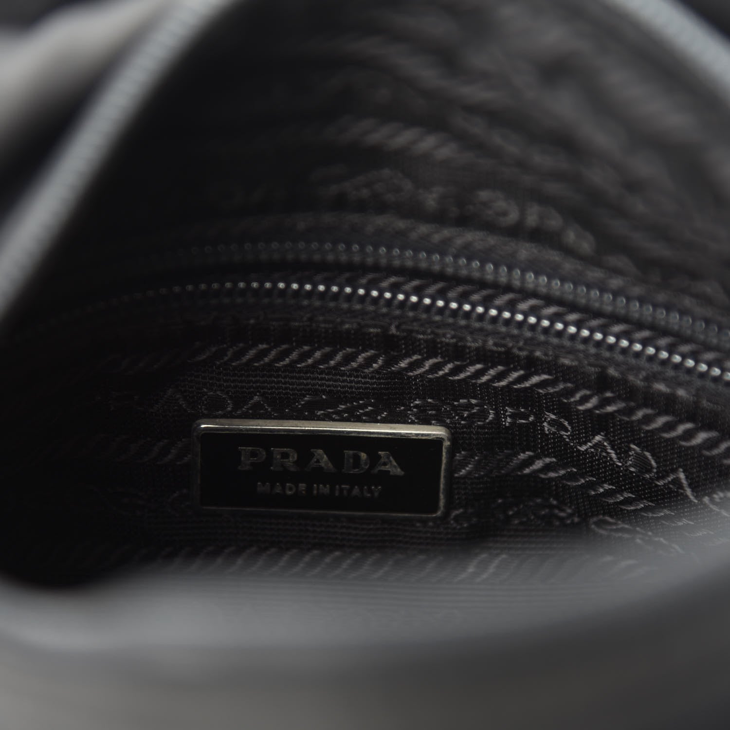 Prada Nylon Vela Messenger Black 8 of 10