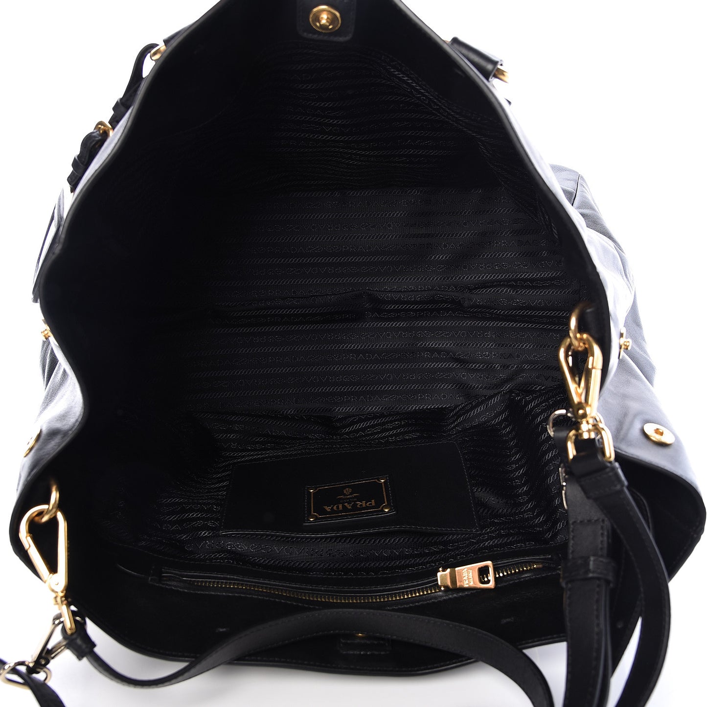 Soft Calf Tote Black