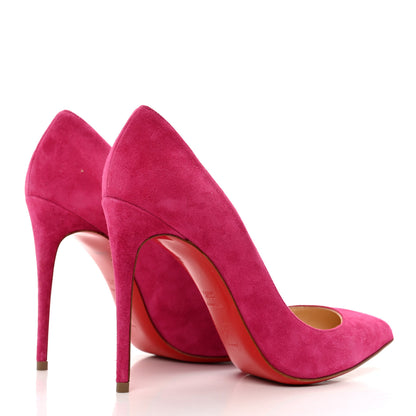Christian Louboutin Suede Decoltish 100 Pumps 36.5 Pink 5 of 7