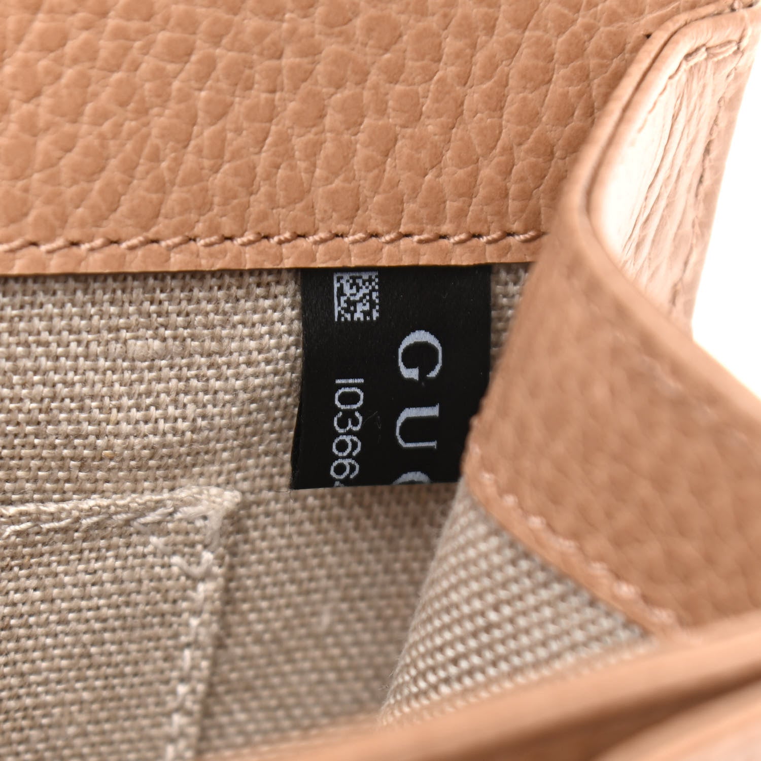 Gucci Dollar Calfskin Interlocking G Shoulder Bag Camelia 8 of 11