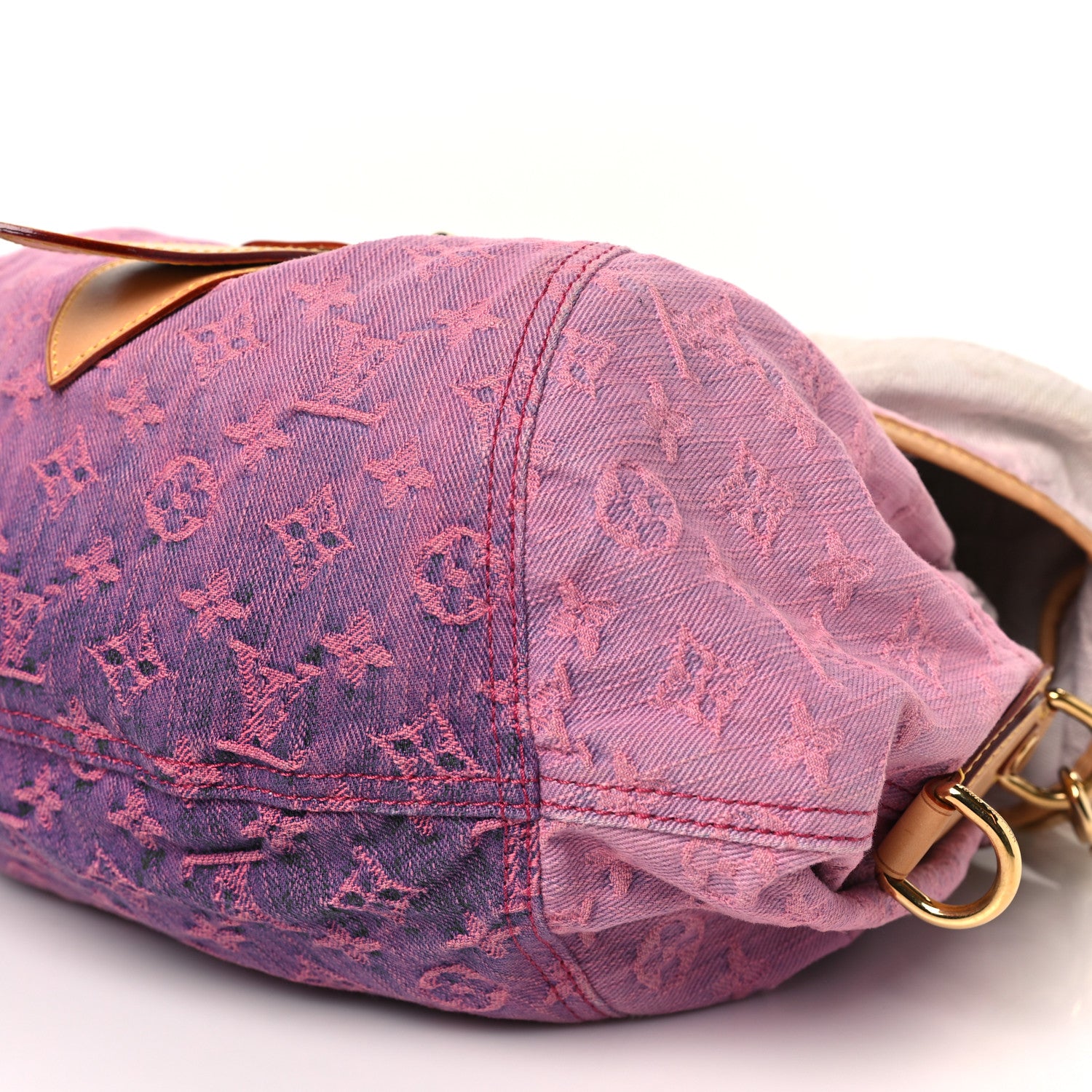 Louis Vuitton Denim Sunshine NM Messenger Rouge Fauviste 9 of 11