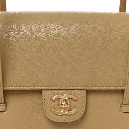 Chanel Shiny Caviar Preppy Coco Small Flap Beige 8 of 11