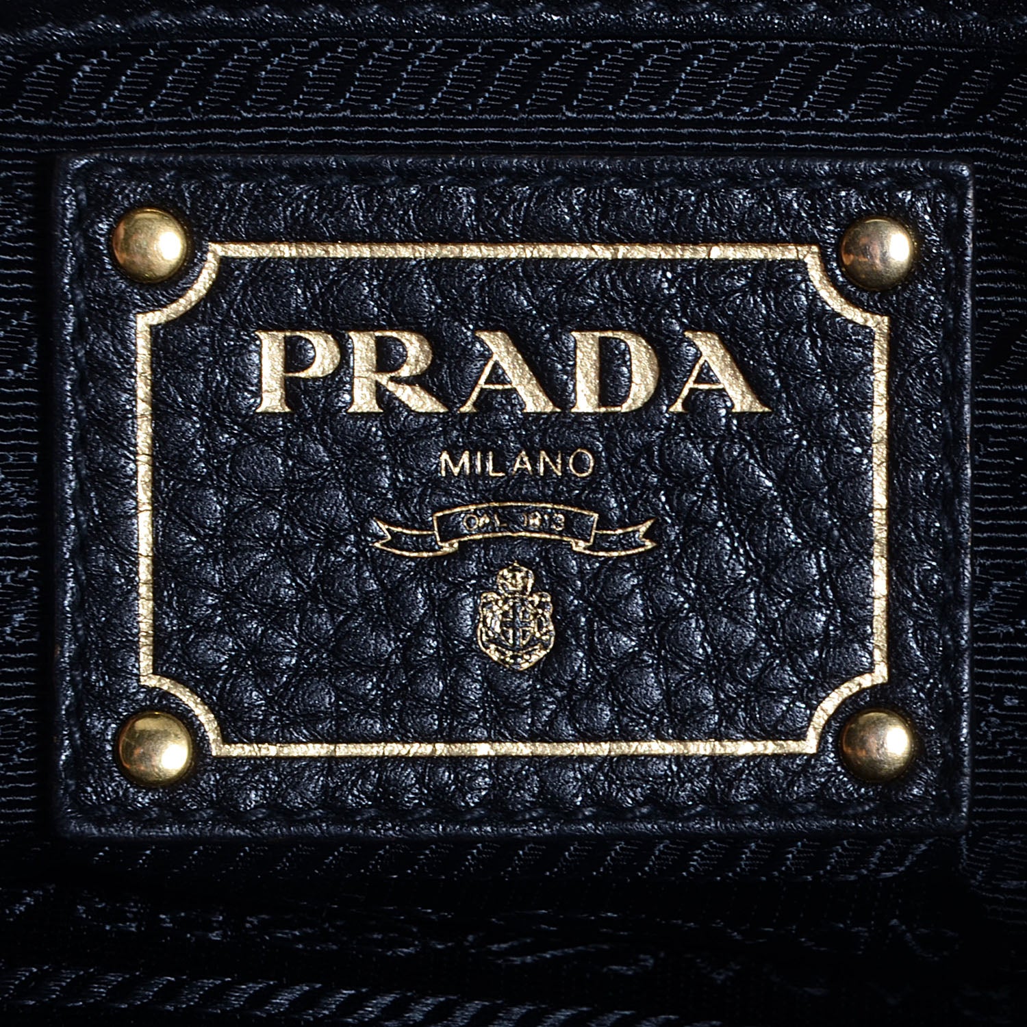 Prada Vitello Daino East West Tote Nero Black 7 of 11