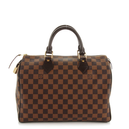 Louis Vuitton Damier Ebene Speedy 30 1 of 7