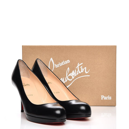 Christian Louboutin Kid Prorata 90 Pumps 39.5 Black 8 of 8