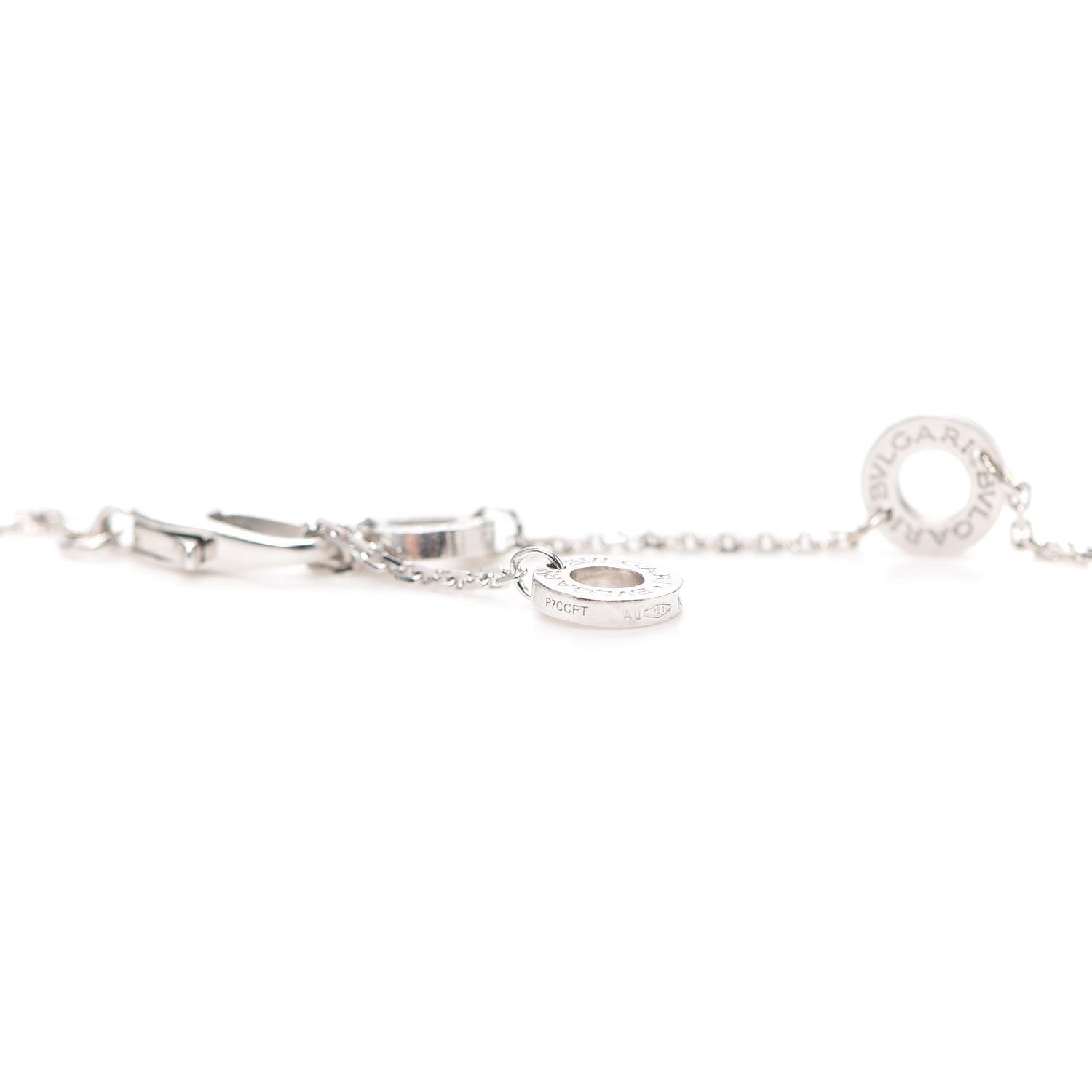 Bulgari 18K White Gold Diamond Divas' Dream Pave Necklace 5 of 7