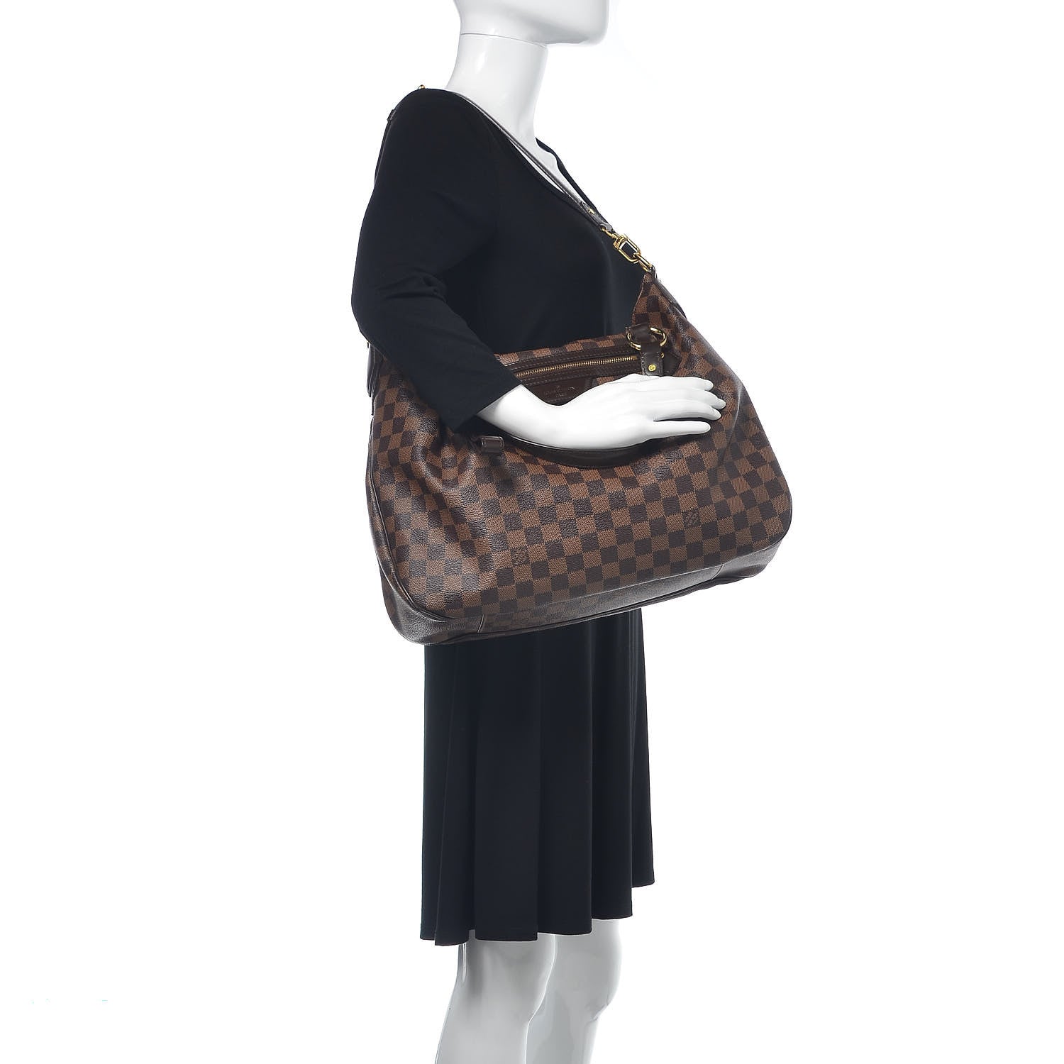 Louis Vuitton Damier Ebene Evora MM 2 of 10