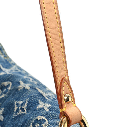 Louis Vuitton Monogram Denim Mini Pleaty Blue 10 of 12