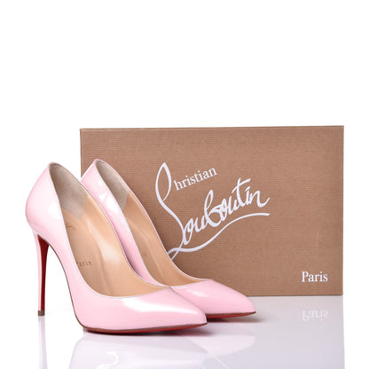 Christian Louboutin Patent Pigalle Follies 100 Pumps 36 Pompadour 8 of 8
