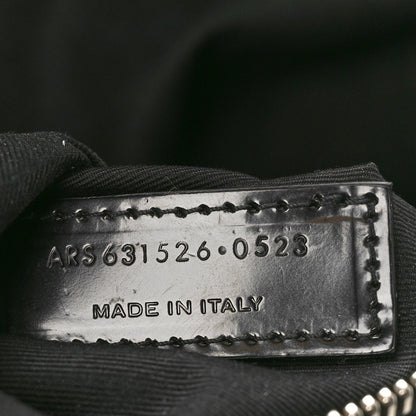 Saint Laurent Patent Calfskin Large Thin Sac De Jour Black 8 of 11
