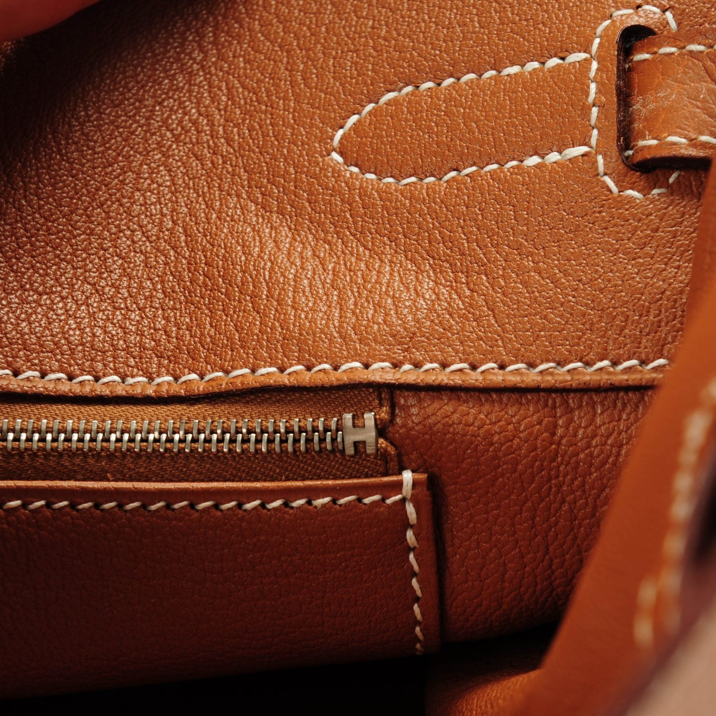 Taurillon Clemence Birkin 35 Gold
