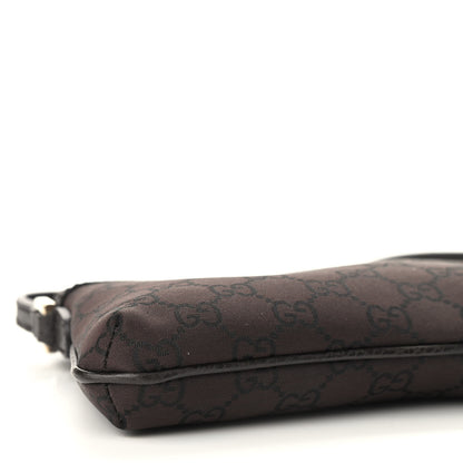 Gucci Nylon Monogram Pochette Brown 7 of 9