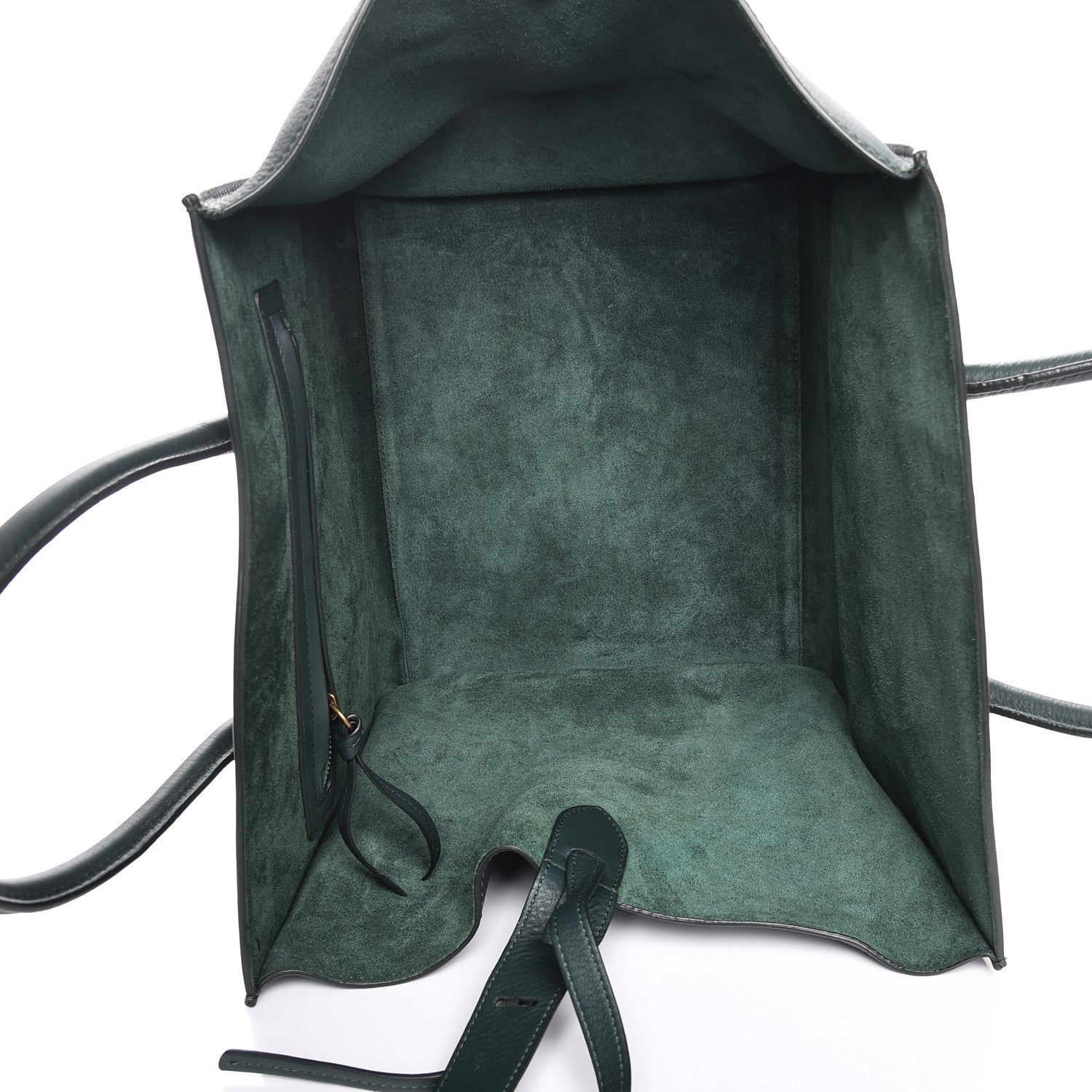 Celine Supple Calfskin Medium Phantom Luggage Bottle Green 5 of 8