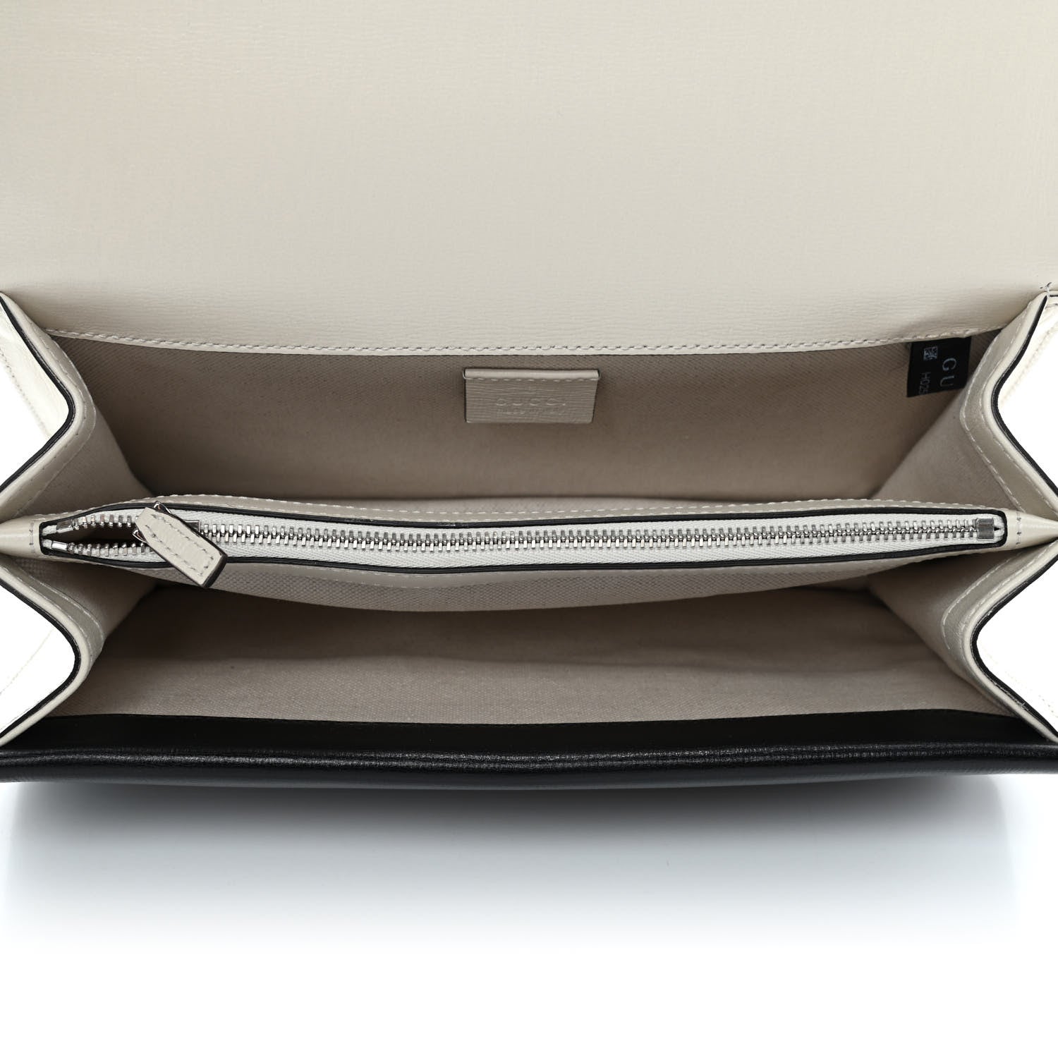 Gucci Azalea Calfskin Enamel Tri-Color Small Dionysus Shoulder Bag Mystic White Sun Oil Black Electric Blue 4 of 4