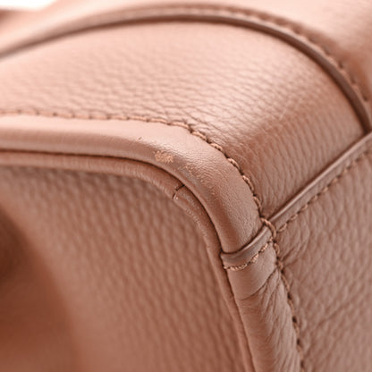 Marc Jacobs Grained Calfskin Mini The Tote Bag Argan Oil 10 of 18