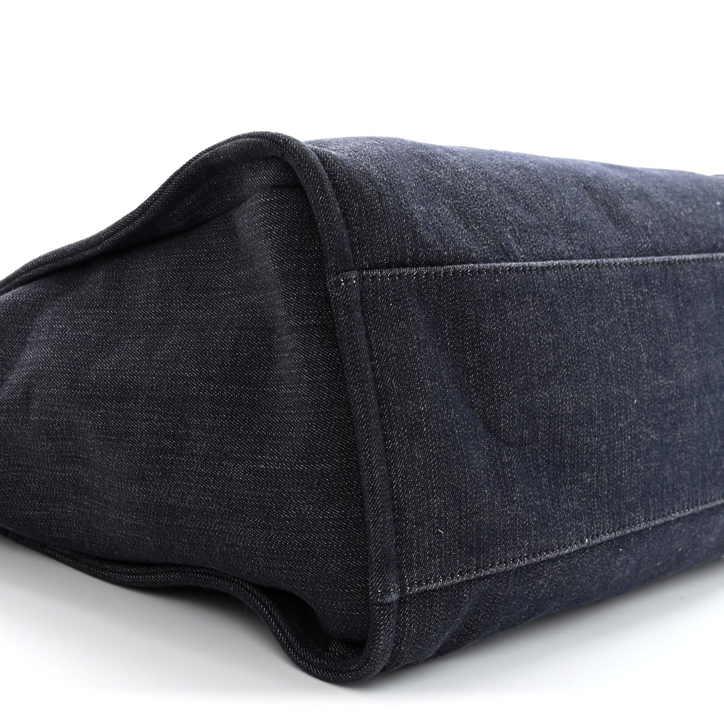 Denim Medium Deauville Tote Dark Blue