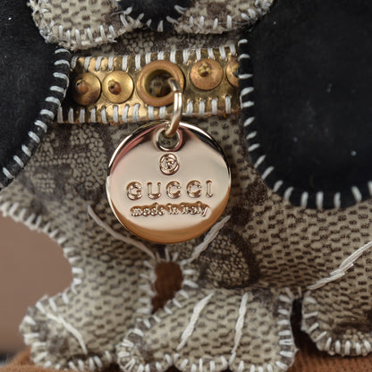 Gucci GG Supreme Monogram Sam Dog Key Charm 6 of 6