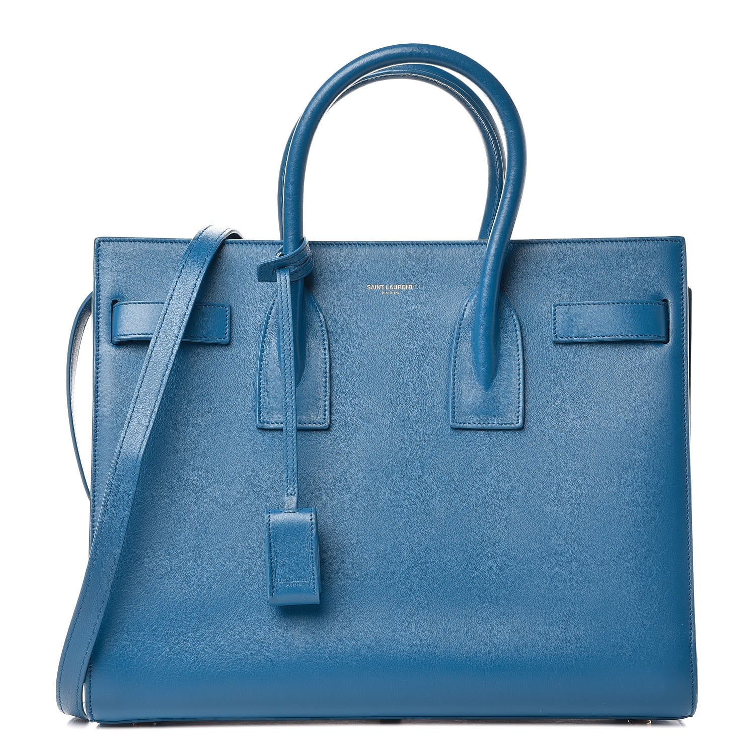 Saint Laurent Calfskin Small Sac De Jour Indigo 1 of 7