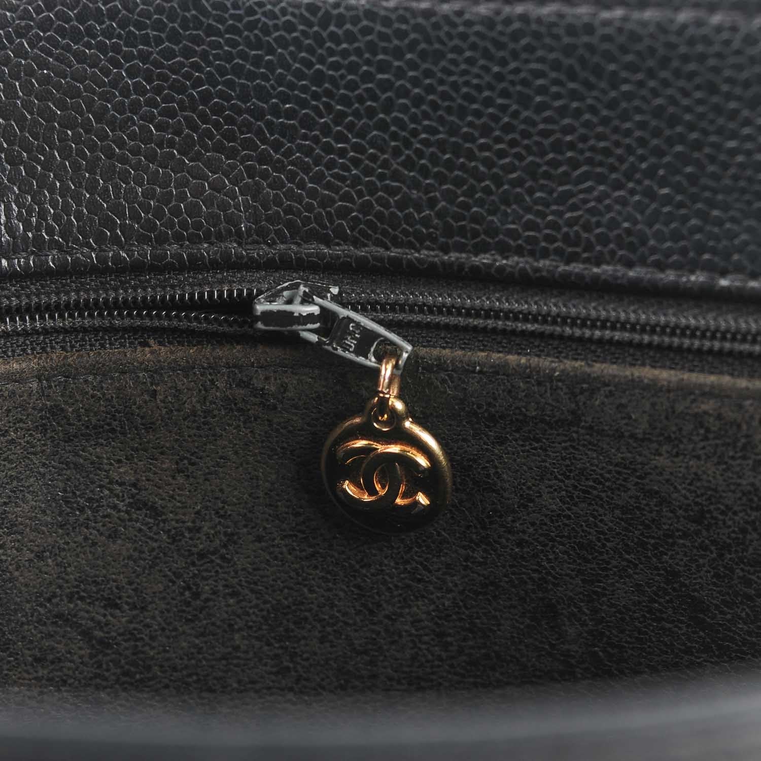 Chanel Caviar Shoulder Bag Black 13 of 14