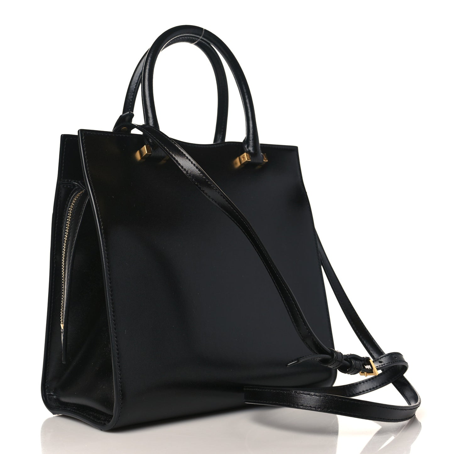Grain De Poudre Small Uptown Tote Black
