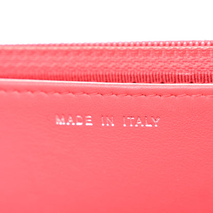 Chanel Caviar Quilted Wallet on Chain WOC Coral 7 of 13