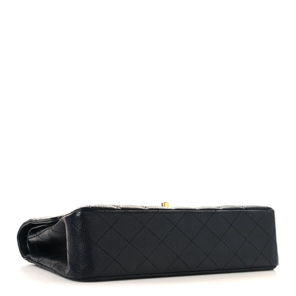 Chanel Caviar Quilted Medium Double Flap Black 4 of 10