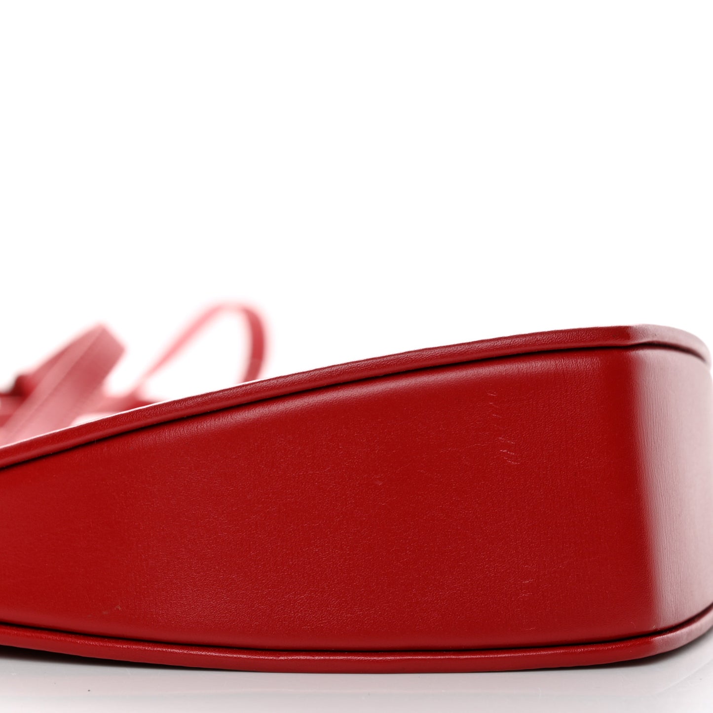 Calfskin Heart Monogram Crossbody Red
