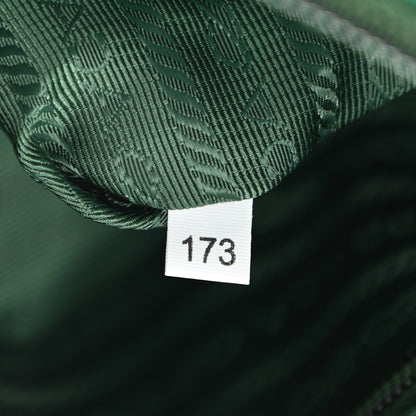 Prada Tessuto Nylon Saffiano Flat Messenger Bag Oleandro 7 of 10