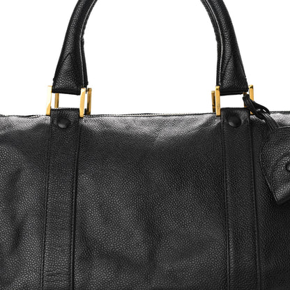 Chanel Caviar Timeless CC Duffel Bag Black 8 of 10