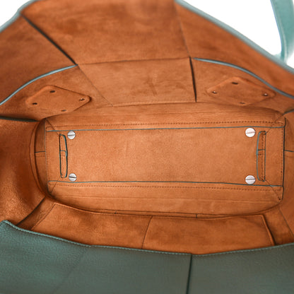 Bottega Veneta Goatskin Maxi Intrecciato Medium Arco Linoleum 5 of 9