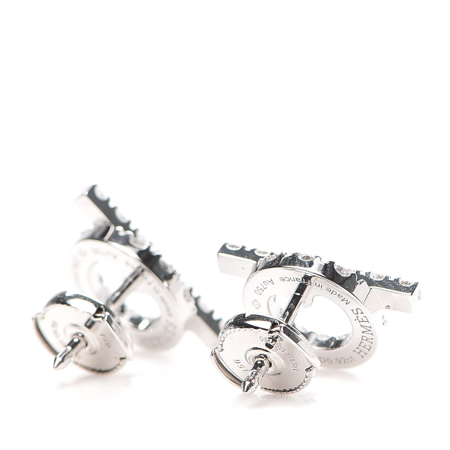 18K White Gold Diamond Finesse Earrings