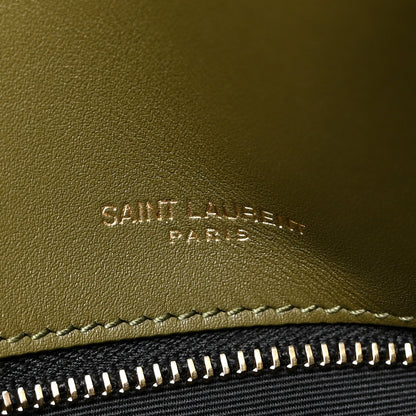 Saint Laurent Suede Monogram Medium Niki Chain Satchel Loden Green 7 of 11