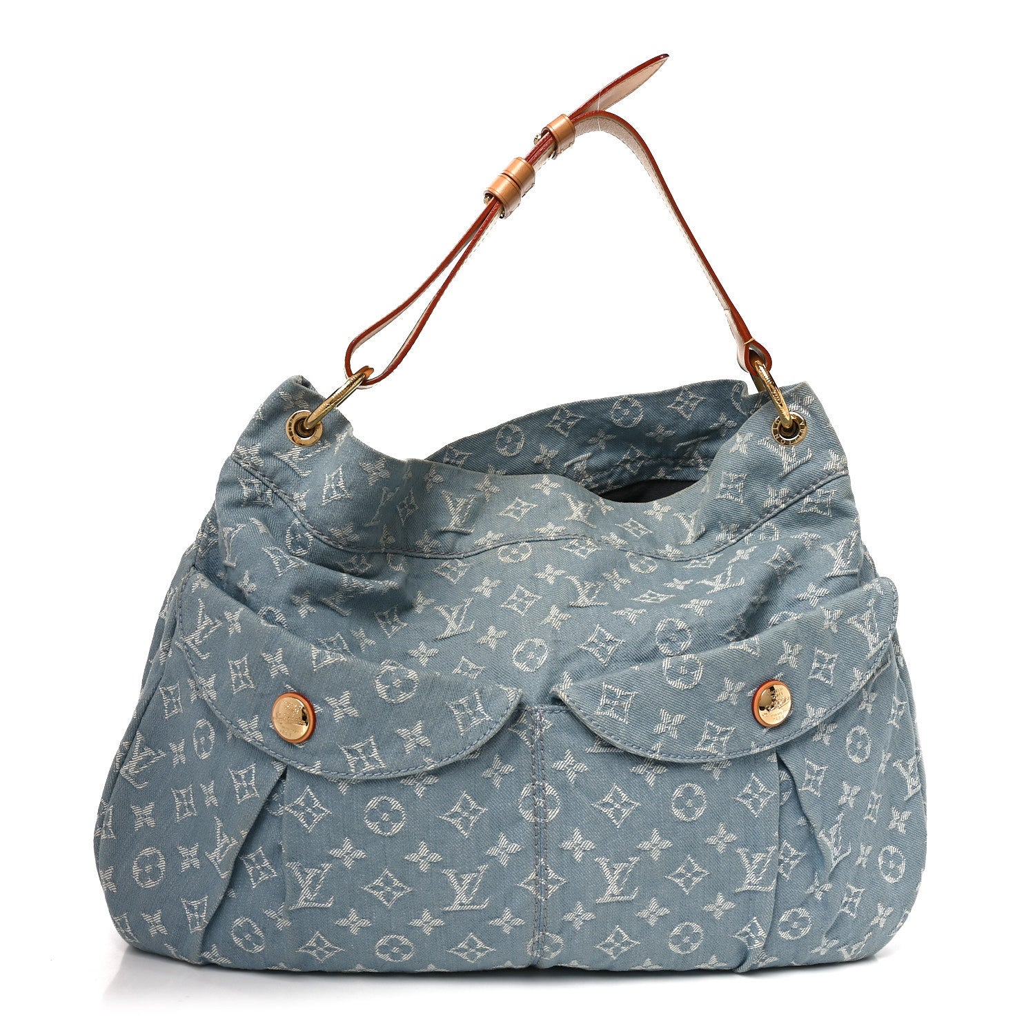 Louis Vuitton Denim Daily GM Blue Clair 1 of 8