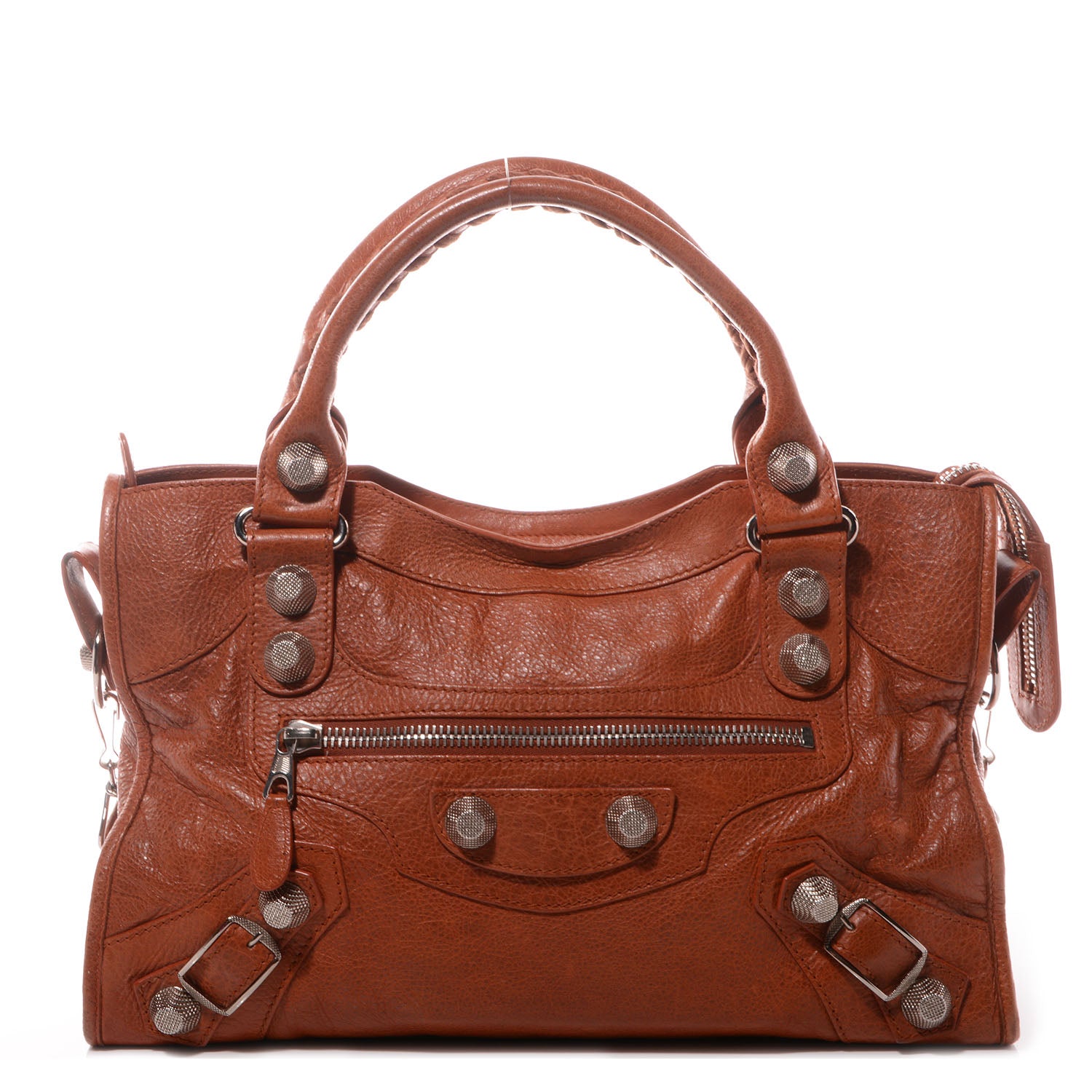 Balenciaga Agneau Giant 21 Silver Hardware City Orange Brulee 1 of 11