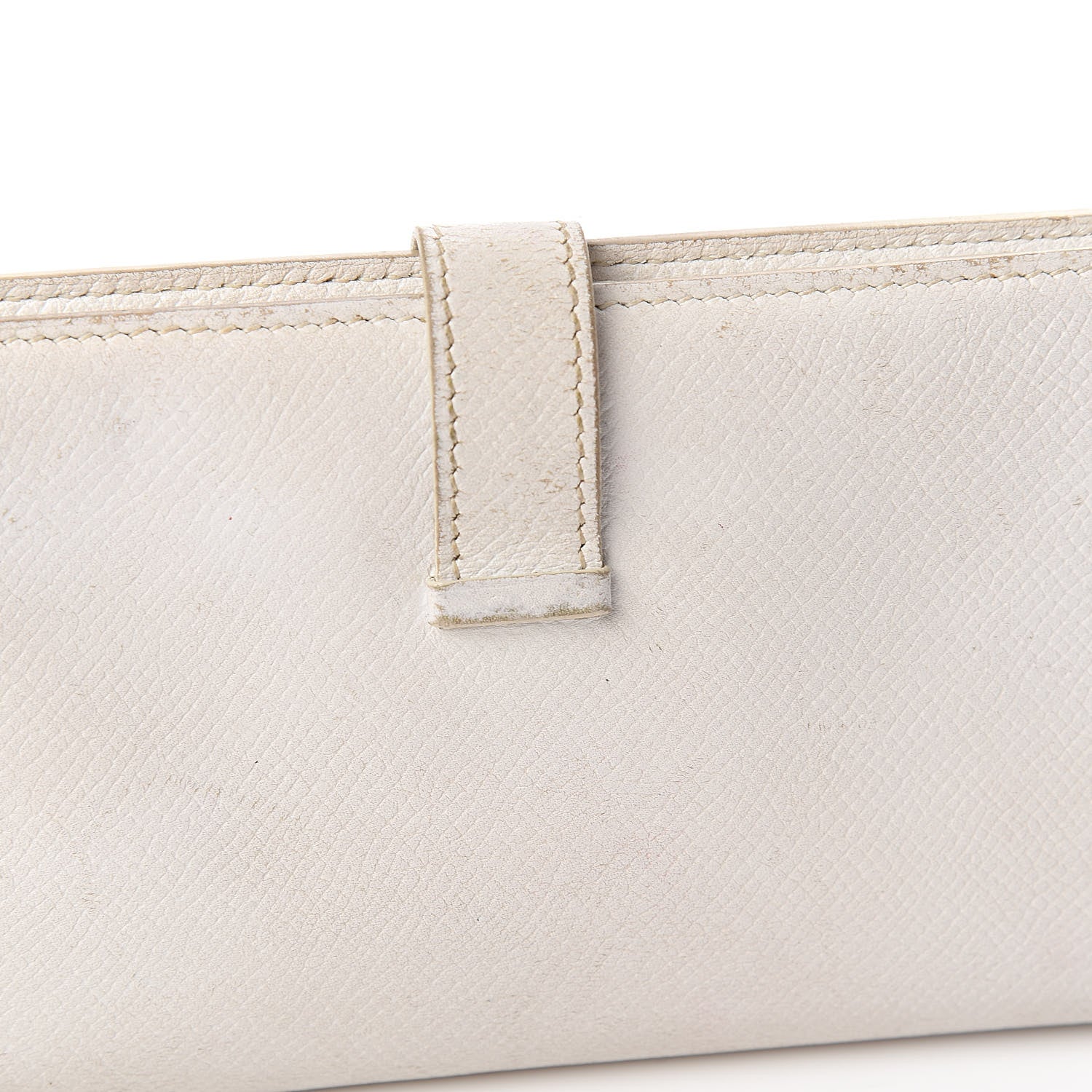 Hermes Epsom Bearn Wallet White 11 of 13