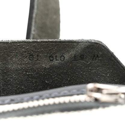 Hermes Toile H Berline Vache Hunter Herbag Zip PM 31 Ardoise Black Ecru 8 of 12
