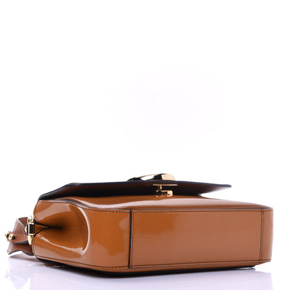 Chloe Spazzolato Sfumato Calfskin Small C Double Carry Autumnal Brown 5 of 18
