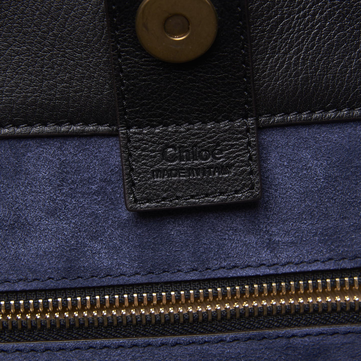 Smooth Calfskin Medium Milo Shopping Tote Black