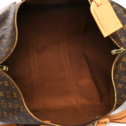 Louis Vuitton Monogram Keepall Bandouliere 55 5 of 12